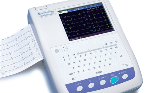 Hướng dẫn sử dụng nhanh máy điện tim sáu cần ECG-1250K